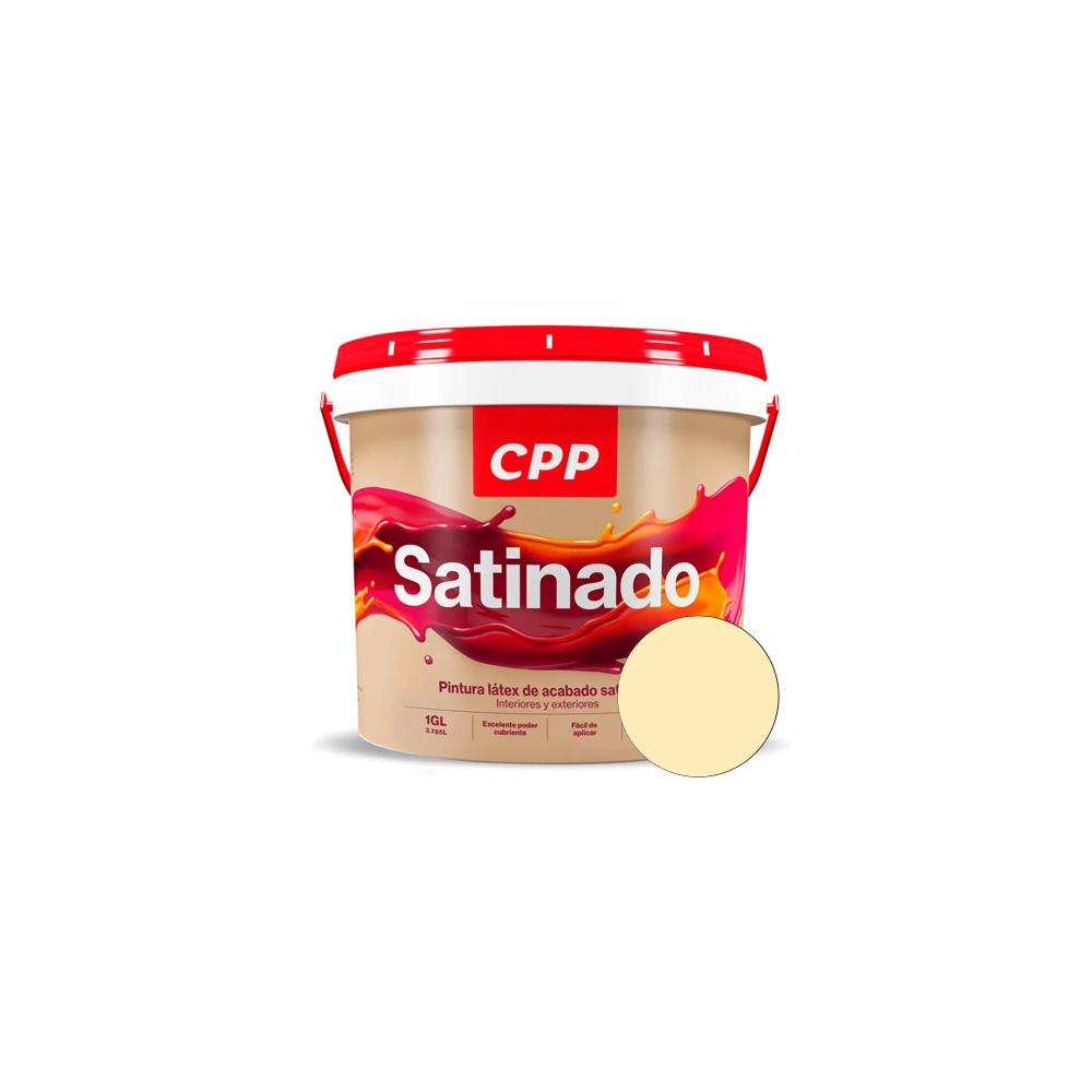 PINTURA LATEX SATINADO MARFIL BALDE 1 GL CPP