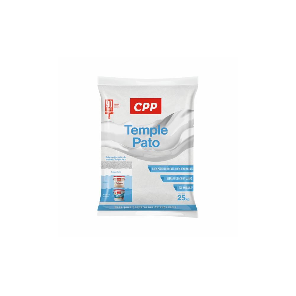 TEMPLE CPP BLANCO 25 KG PATO
