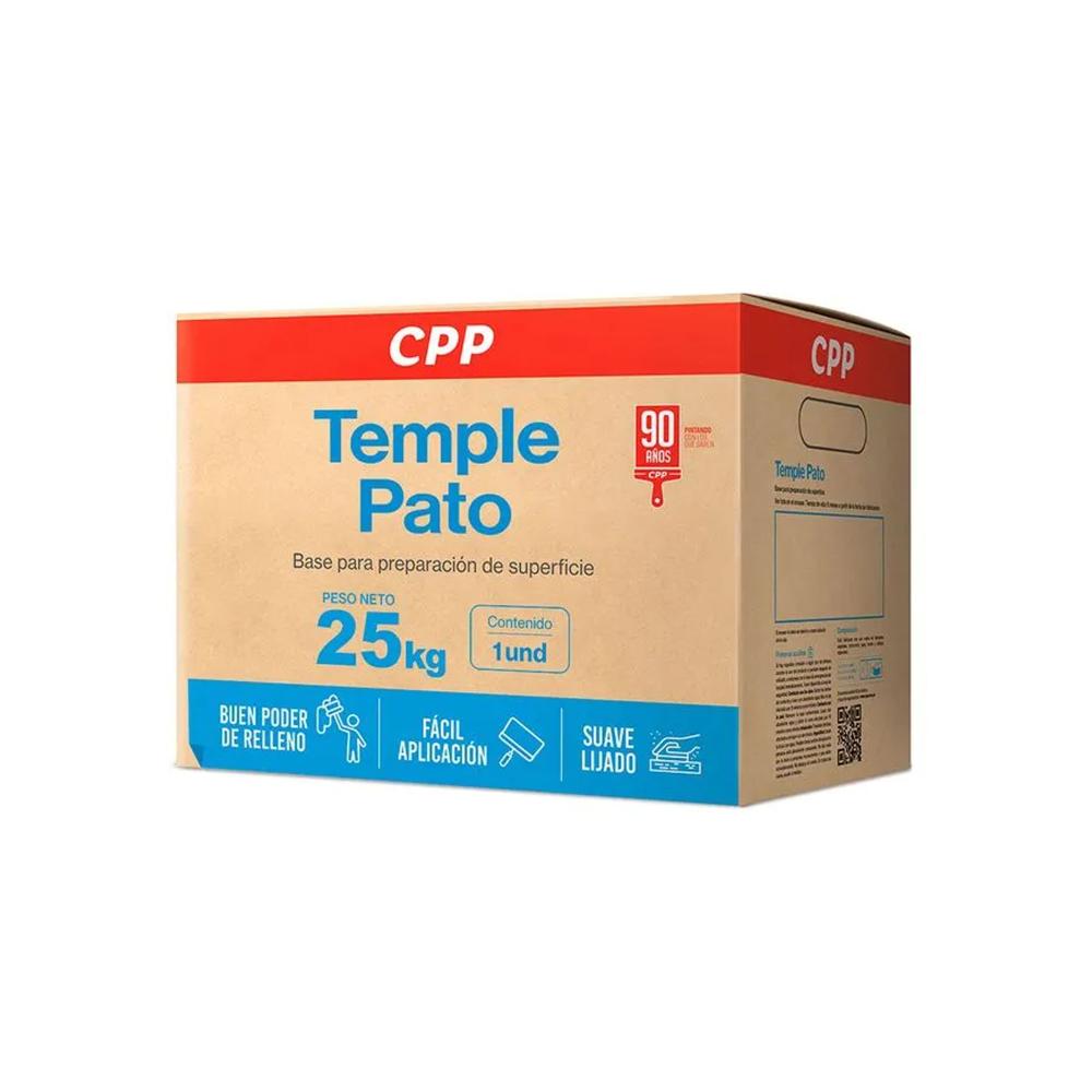 TEMPLE CPP BLANCO 25 KG PATO