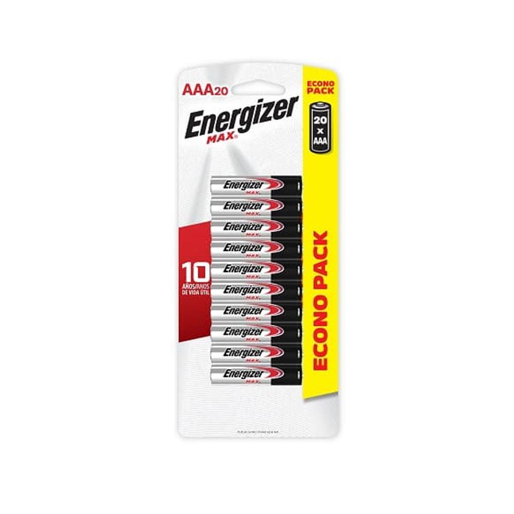 UND PILA MAX AAA (BLISTER 20) 220341 ENERGIZER
